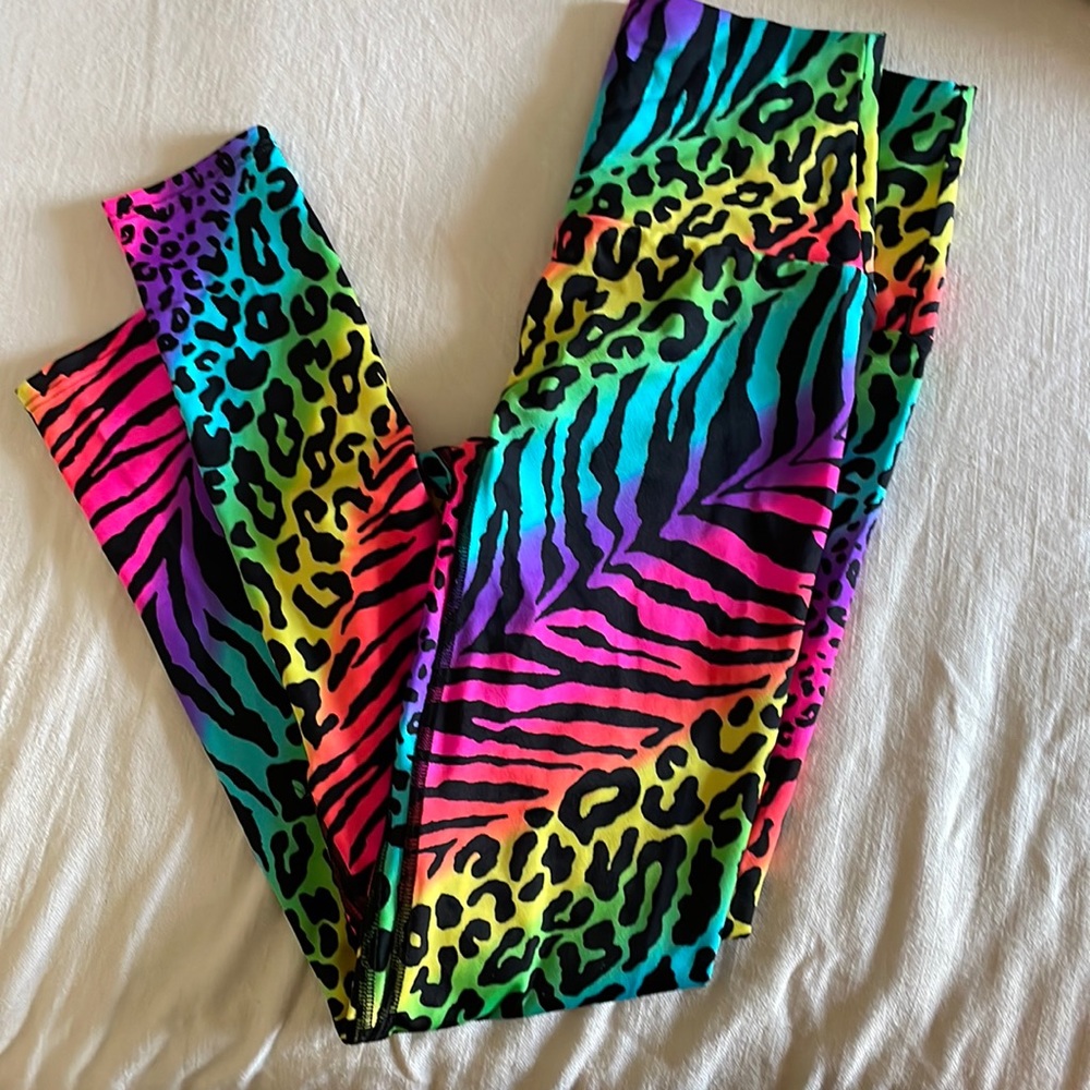 K-Deer Leggings Animal Print Size M